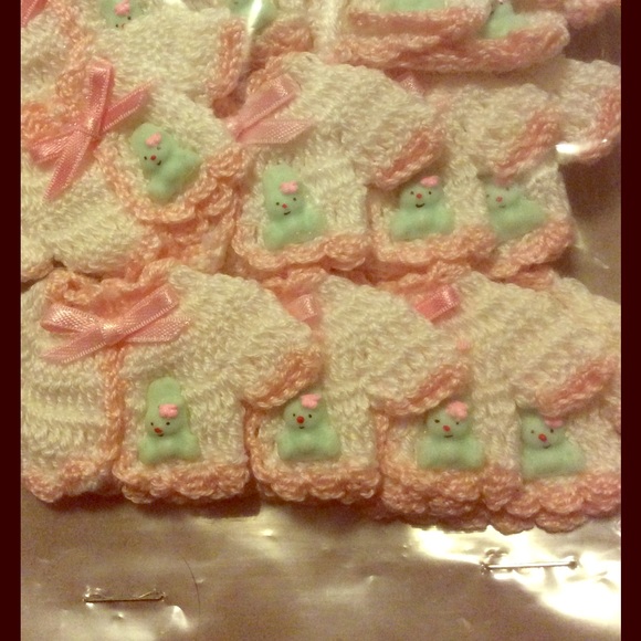 Other - COPY - Mini Crochet Sweaters for Baby Shower Favor 12